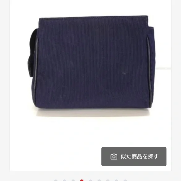 Salvatore Ferragamo Navy blue Cosmetic Case/Clutch - Picture 8 of 11